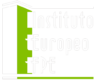 logotipo instituto europeo en blanco y verde